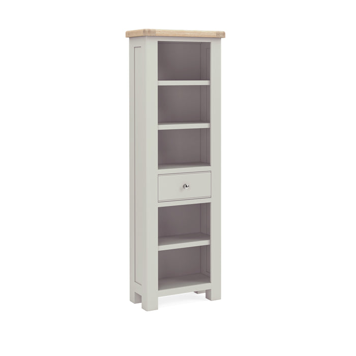 Dunkirk Painted Slim Bookcase