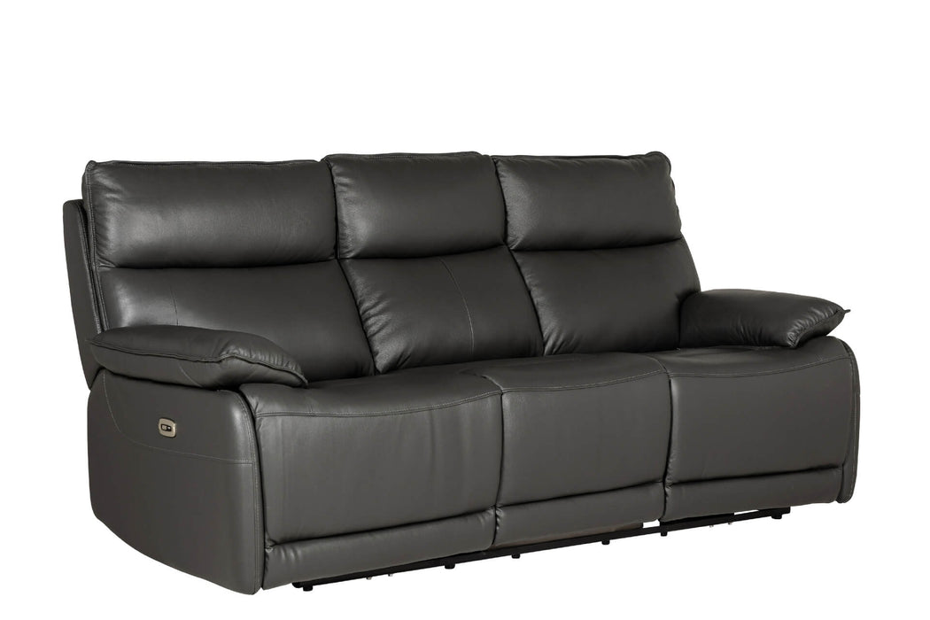 Hugo Leather 3 Seater