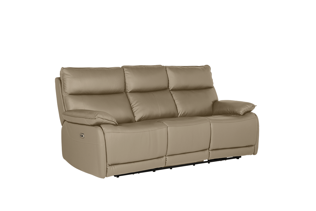 Hugo Leather 3 Seater