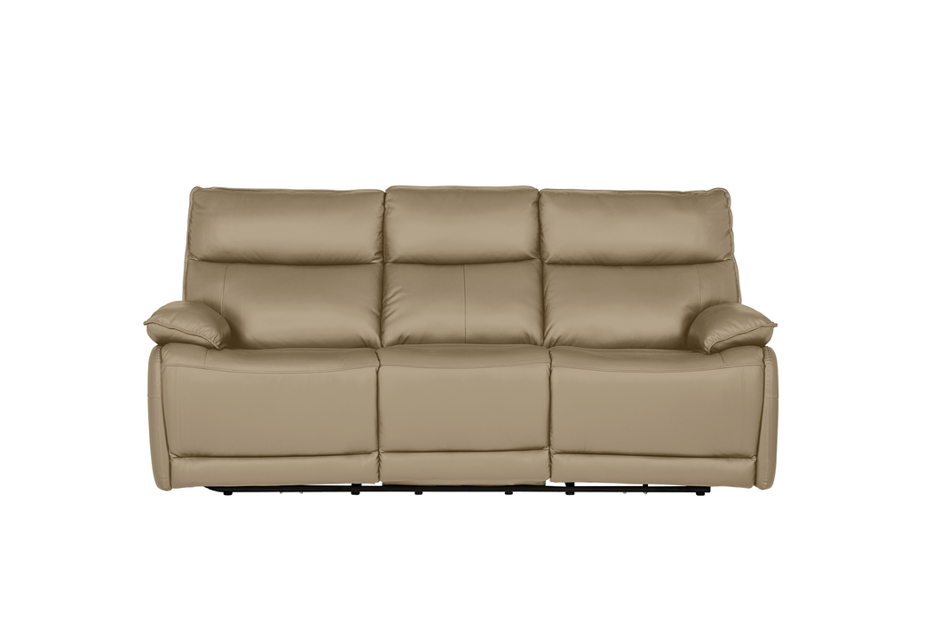 Hugo Leather 3 Seater