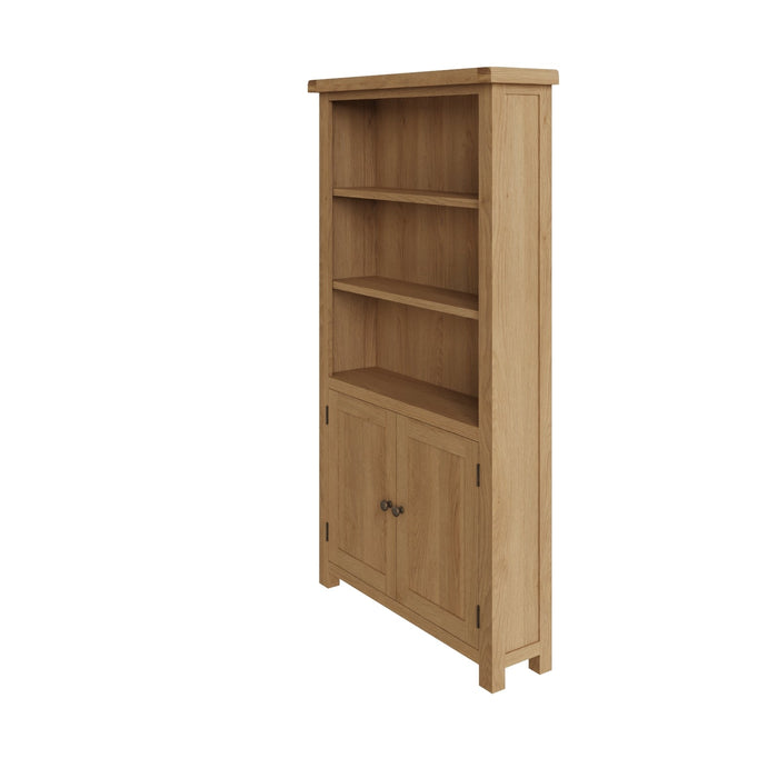 Country Oak Bookcase Large