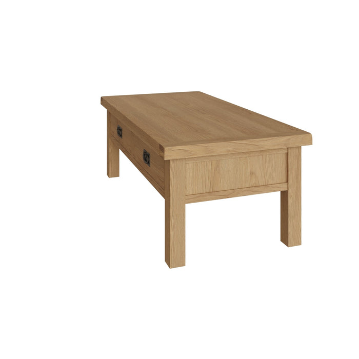 Country Oak Coffee Table Large