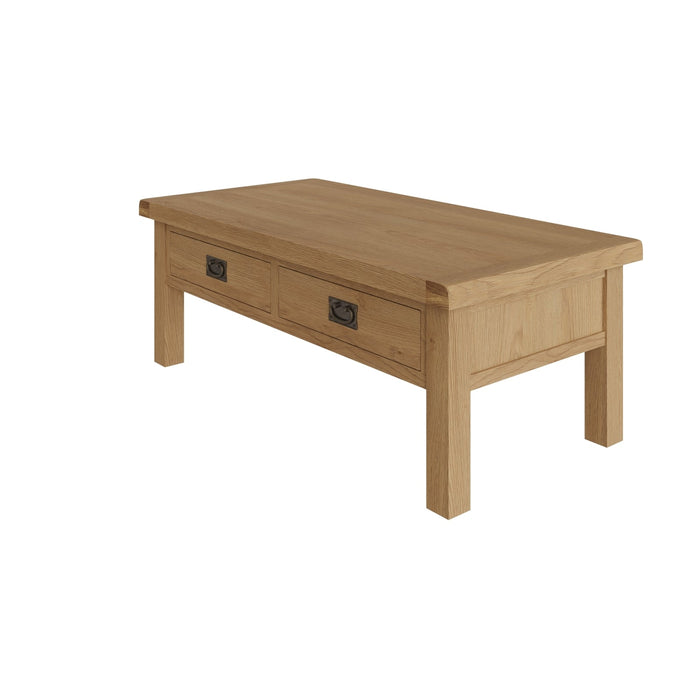 Country Oak Coffee Table Large