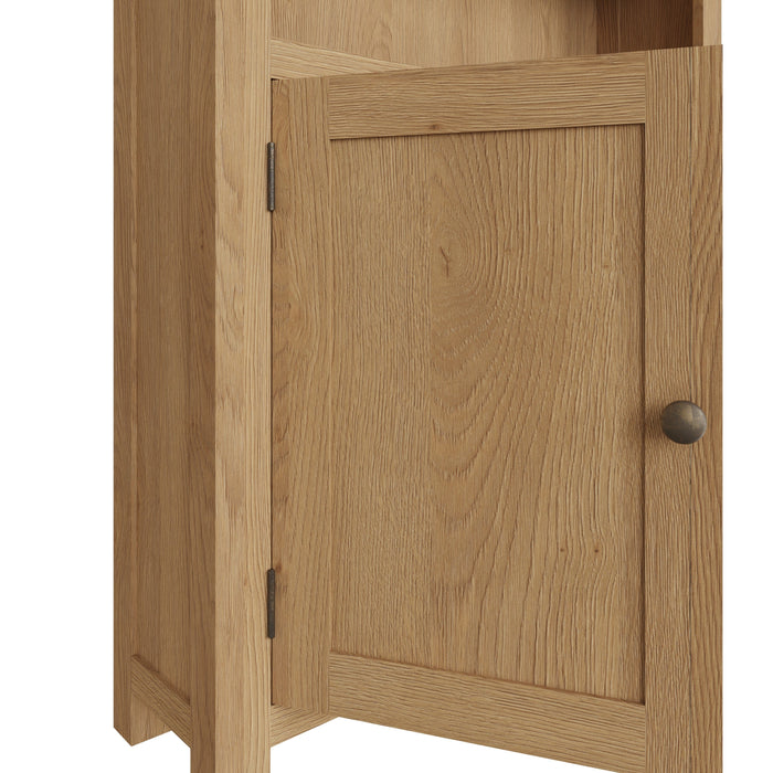 Country Oak Bookcase Large