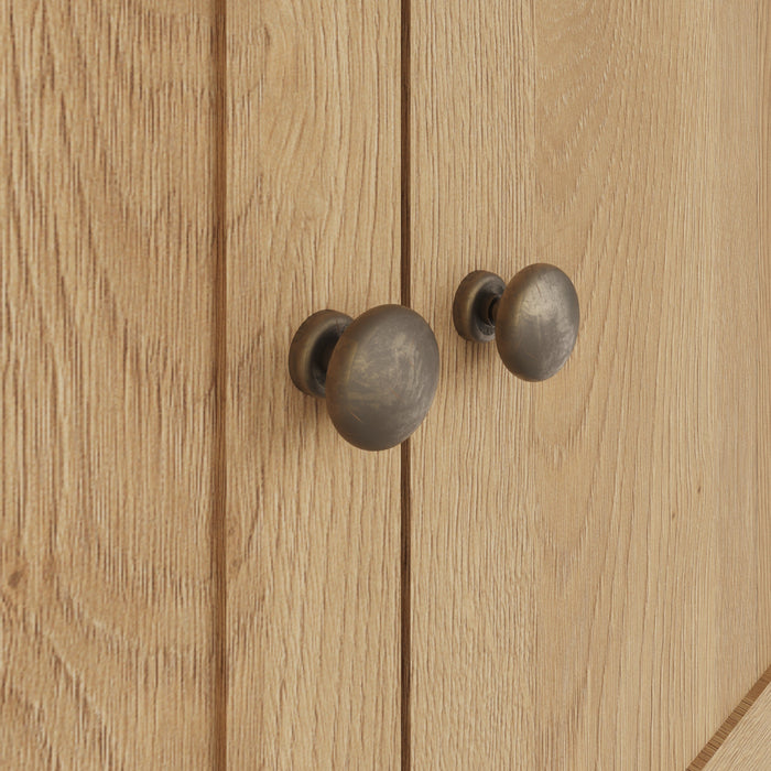 Country Oak Bookcase Large