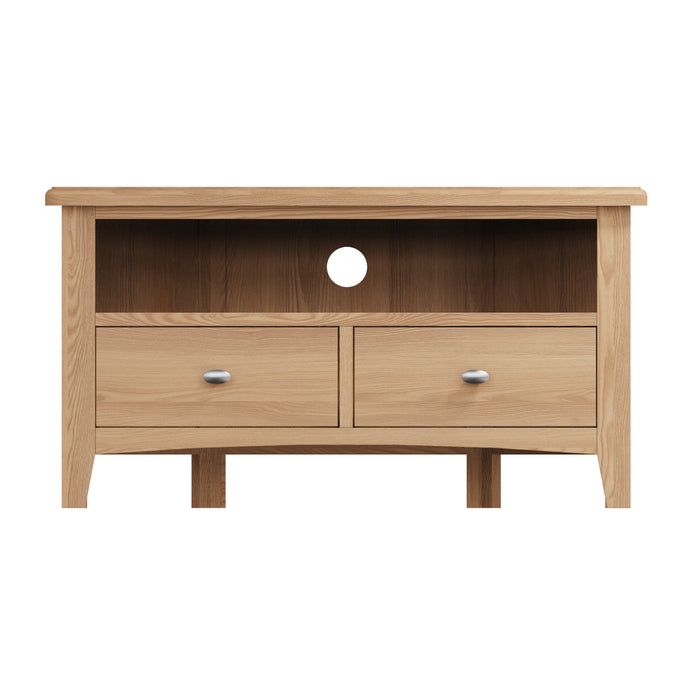 Gallery Oak Corner TV Unit