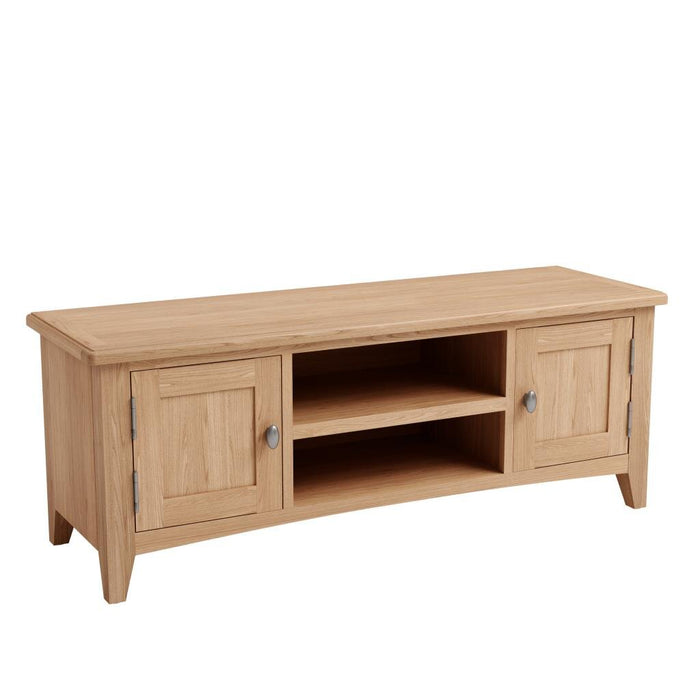 Gallery Oak Large TV Unit