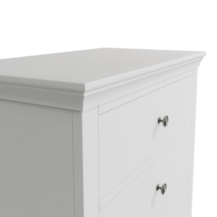 Wellington White Painted 3 Drawer Chest