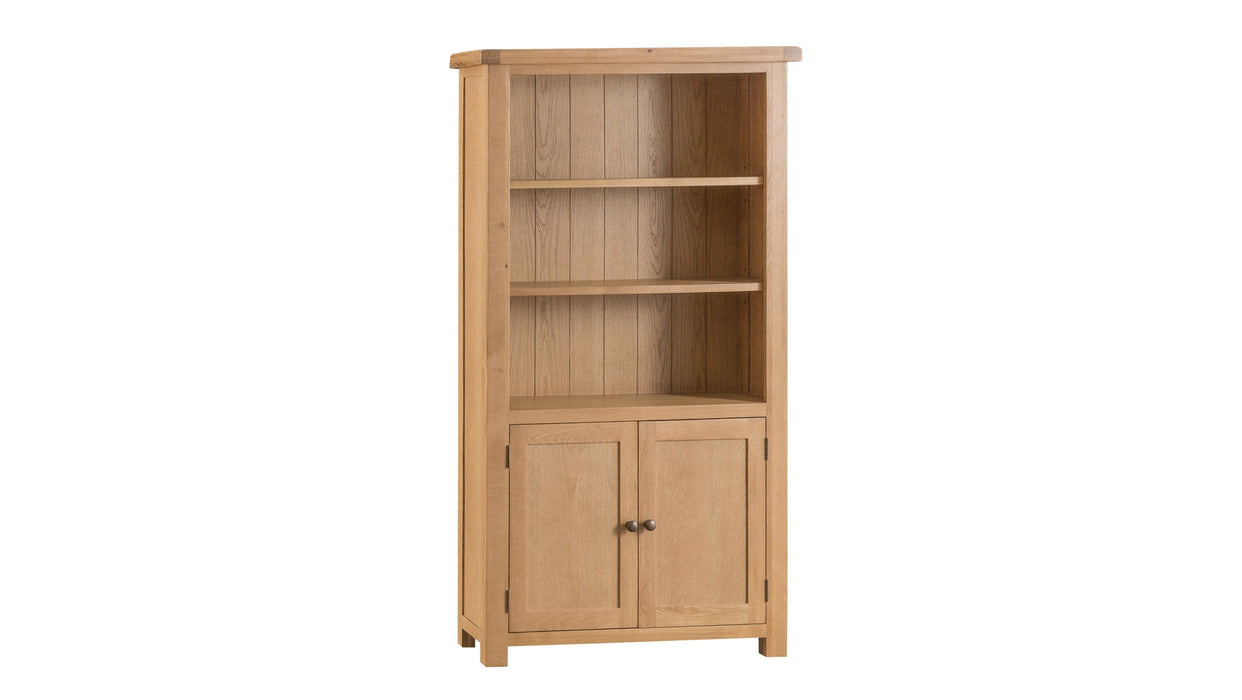 Country Oak Bookcase Large