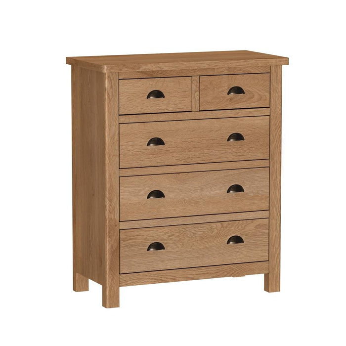 Truffle Oak 2 Over 3 Chest